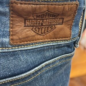 Harley Davidson boyfriend jeans